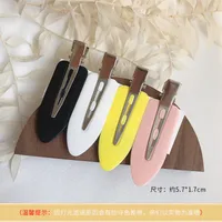 Japanese Seamless Hairpin Ouyang Nana  Bangs Clip Hair Breaking Artifact Female Hairpin Makeup Shaping Duckbill Clip sku image 7