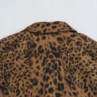 Women's Clothing Wholesale   Women's Animal Print Street Fashion Windbreaker Coat Summer Printing New Products Across main image 3