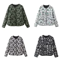 Women's    Own  Wholesale Jacket Animal Print Cotton-padded Jacket Jacket Jacket main image 1