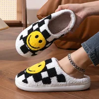 Unisex Casual Cartoon Round Toe Cotton Slippers main image 3