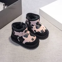 Kid'S Casual Cows Round Toe Snow Boots main image 2