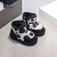 Kid'S Casual Cows Round Toe Snow Boots main image 3