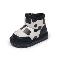 Kid'S Casual Cows Round Toe Snow Boots main image 4