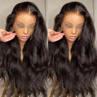 Unisex Casual Street Real Hair Centre Parting Curls Wigs main image 2