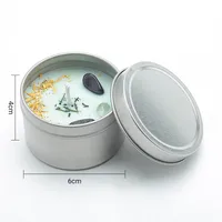 Classic Style Round Soybean Mixed Wax Candle sku image 4