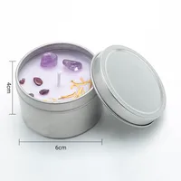 Classic Style Round Soybean Mixed Wax Candle sku image 2