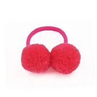 Girl'S Cute Round Hairball Rubber Band Hair Tie sku image 2