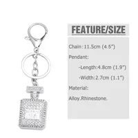 Modern Style Simple Style Shell Alloy Plating Inlay Rhinestones 18K Gold Plated Bag Pendant Keychain main image 2