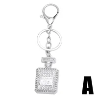 Modern Style Simple Style Shell Alloy Plating Inlay Rhinestones 18K Gold Plated Bag Pendant Keychain main image 4