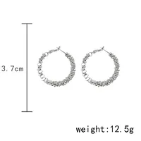 1 Pair Casual Elegant Geometric Plating Alloy Earrings main image 2