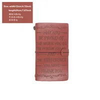 Creative Letter Imitation Leather Stationery Travel Journal Book Notebook sku image 22