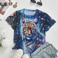 Women's T-shirt Short Sleeve T-Shirts Simple Style Glasses main image 4