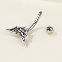 1 Piece Eyebrow Studs Basic Modern Style Classic Style Bat 304 Stainless Steel Eyebrow Studs main image 1