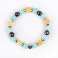 Wholesale Jewelry Casual Streetwear Geometric Mixed Materials Bracelets sku image 14