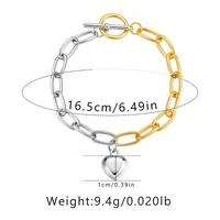 Brass 18K Gold Plated Simple Style Plating Geometric Bracelets main image 6