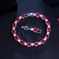 Wholesale Basic Modern Style Classic Style Geometric Brass Inlay Gold Plated Rhinestones Zircon Bracelets main image 8