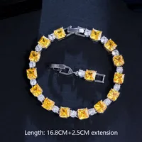 Wholesale Basic Modern Style Classic Style Geometric Brass Inlay Gold Plated Rhinestones Zircon Bracelets main image 10