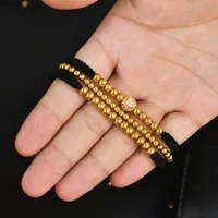 Brass 18K Gold Plated Luxurious Simple Style Inlay Geometric Zircon Bracelets main image 3