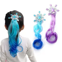 Kid'S Princess Snowflake High Temperature Wire Diamond Hair Clip main image 1