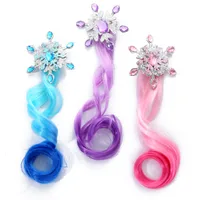 Kid'S Princess Snowflake High Temperature Wire Diamond Hair Clip main image 2