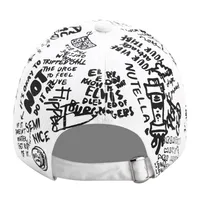 Unisex Casual Modern Style Letter Graffiti Curved Eaves Baseball Cap main image 3