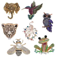 Elegant Jaguar Elephant Frog Alloy Plating Unisex Brooches main image 5