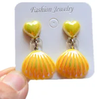 Simple Style Classic Style Shell Plastic Resin Girl'S Ear Cuffs sku image 5