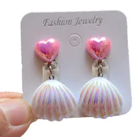 Simple Style Classic Style Shell Plastic Resin Girl'S Ear Cuffs sku image 3