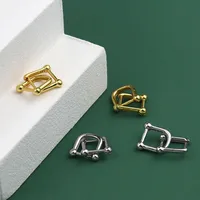 1 Pair Simple Style Geometric Plating Copper Ear Cuffs main image 2