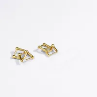 1 Pair Simple Style Geometric Plating Copper Ear Cuffs main image 3