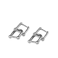 1 Pair Simple Style Geometric Plating Copper Ear Cuffs main image 5