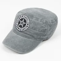 Men's Casual Geometric Star Embroidery Curved Eaves Ivy Cap sku image 4