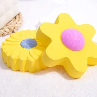 Simple Style Flower Sea Salt Salt Bath Bomb main image 4