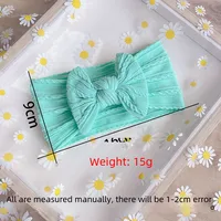 Europe And The United States New Soft Nylon Children's Hair Band 5PCs Set Baby Bow Elastic Headscarf Baby Hair Band main image 3