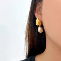 1 Pair Exaggerated Commute Geometric 304 Stainless Steel 316 Stainless Steel  18K Gold Plated Drop Earrings main image 6