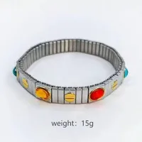 Retro Simple Style Geometric 304 Stainless Steel Bracelets In Bulk main image 5