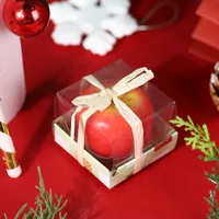 Cute Apple Paraffin Candle sku image 2