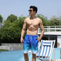 New Summer Beach Pants   Printed Beach Pants Men's Casual Shorts Loose Shorts D2207 main image 2