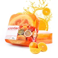 Lemon Loofah Soap 100g Handmade Essential Oil Soap Loofah Soap Rose Sea Salt Cleansing Bath Soap sku image 17