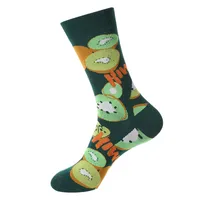 Unisex Cute Fruit Cotton Crew Socks A Pair sku image 5