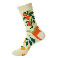 Unisex Cute Fruit Cotton Crew Socks A Pair sku image 7