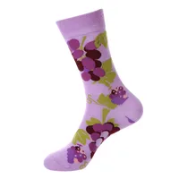 Unisex Cute Fruit Cotton Crew Socks A Pair sku image 8