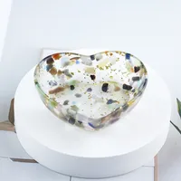 Simple Style Heart Shape Crystal Gravel Amethyst sku image 3