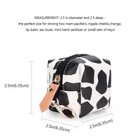 Pu Waterproof Pacifier Bag Can Be Hung With Mummy Bag And Other Pacifier Case Pacifier Box Cpc Test Certificate main image 3