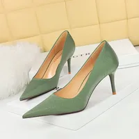 7239-A2  Style Fashionable Simple  High Heels Women's Shoes Stiletto High Heel Low-cut Pointed Spring And Autumn Single-layer Shoes main image 1