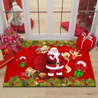 Christmas Cute Santa Claus Bell Elk Polyester main image 2