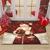 Christmas Cute Santa Claus Bell Elk Polyester sku image 7