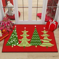 Christmas Cute Santa Claus Bell Elk Polyester sku image 113