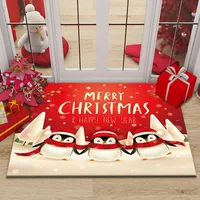 Christmas Cute Santa Claus Bell Elk Polyester sku image 65