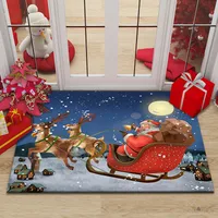 Christmas Cute Santa Claus Bell Elk Polyester sku image 19